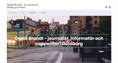 Desktop Screenshot of oskarbrandt.com