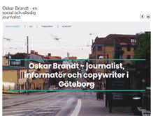 Tablet Screenshot of oskarbrandt.com